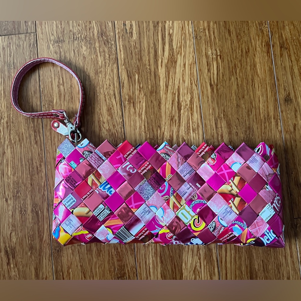 Nahui Ollin Pink Handmade Wrislet - Picture 2 of 10
